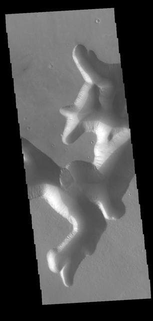 NASA image: Mega-Gullies