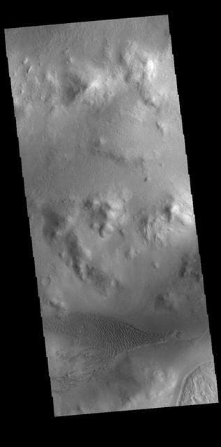 NASA image: Lyot Crater Dunes