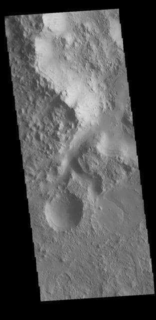 NASA image: Crater Channel