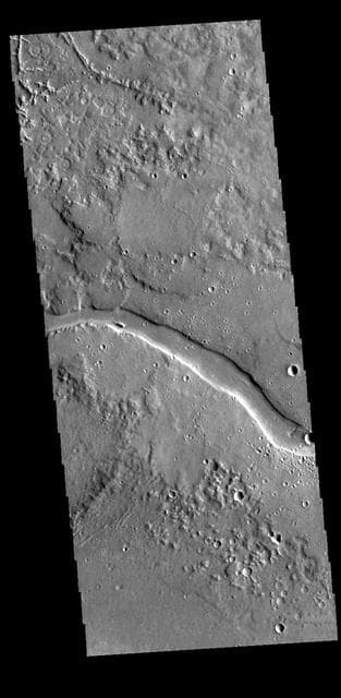 NASA image: Granicus Valles