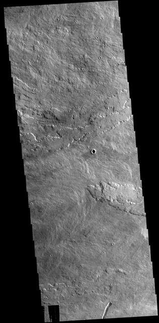 NASA image: Arsia Mons Flows