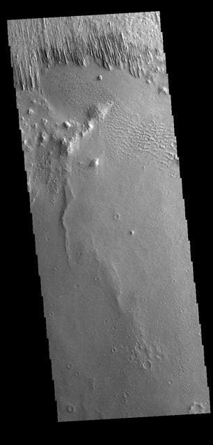 NASA image: Yardangs