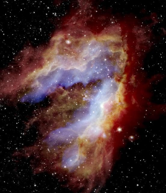 NASA image: SOFIA Reveals How the Swan Nebula Hatched