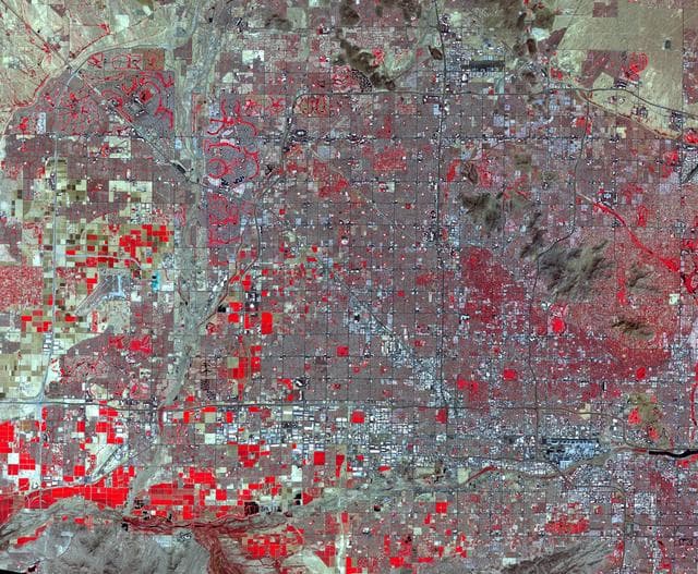 NASA image: Phoenix, AZ