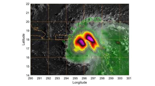 NASA image: Small Satellite TEMPEST-D Sees Hurricane Dorian off Coast