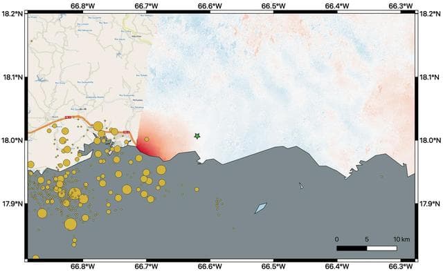 NASA image: Puerto Rico Quake Damage Visible From Space