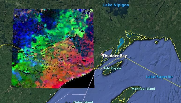 NASA image: The ECOSTRESS Mission Spots Plants as 'They Wake Up'