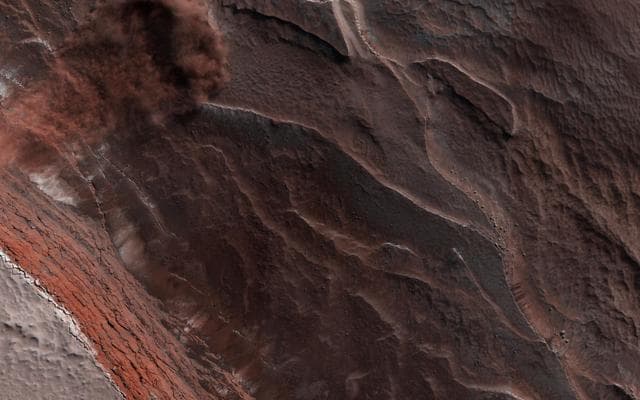 NASA image: Avalanche Season