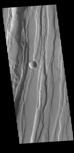 NASA image: Tractus Fossae and Tractus Catena