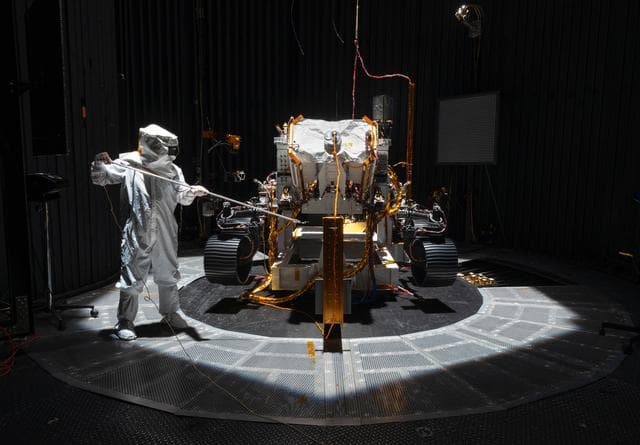 A Light Touch Required for NASA's Mars 2020 Rover
