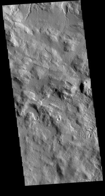 NASA image: Cerulli Crater Rim