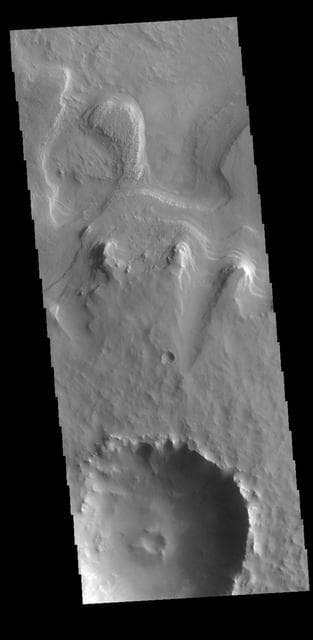 NASA image: Tikhonravov Crater