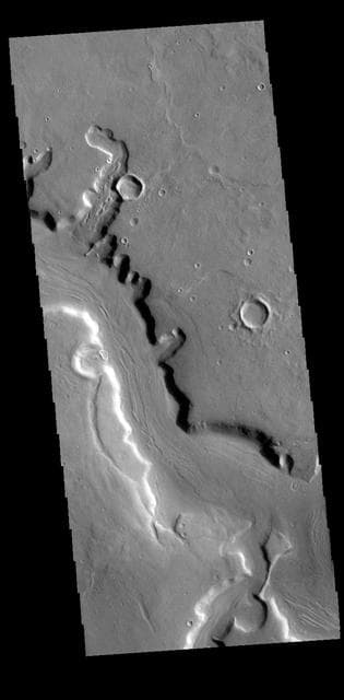 NASA image: Mamers Valles