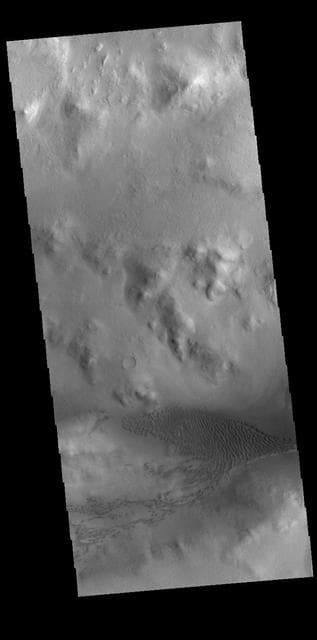 NASA image: Lyot Crater Dunes