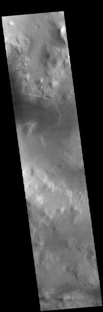NASA image: Lyot Crater Dunes