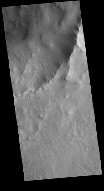 NASA image: Micoud Crater