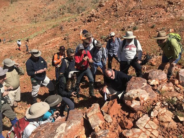 NASA image: Researching Outback Stromatolites