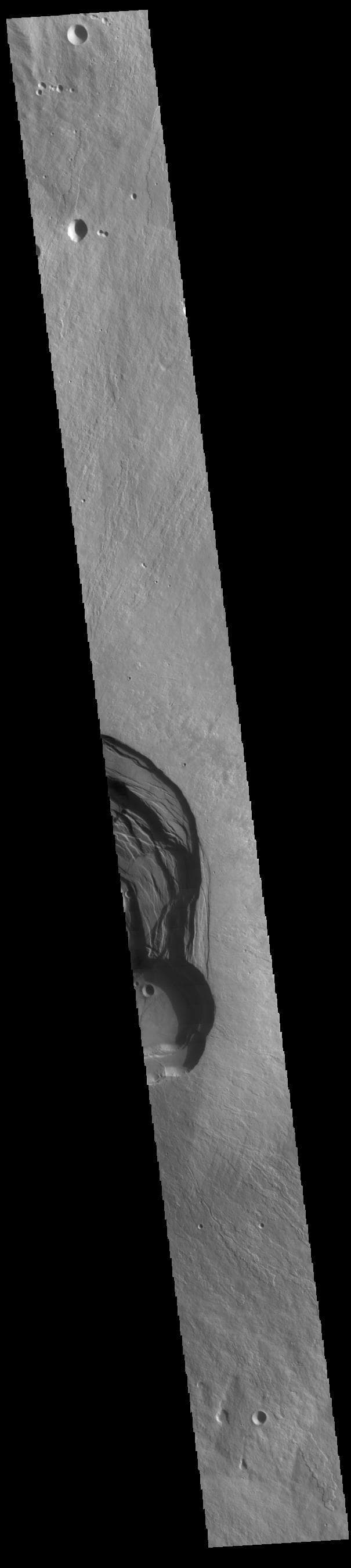 NASA image: Ascraeus Mons