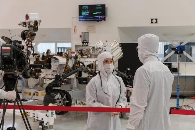 NASA image: Media Meet NASA's Mars 2020 Rover and Builders