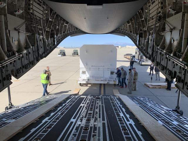 NASA image: Loading Mars 2020