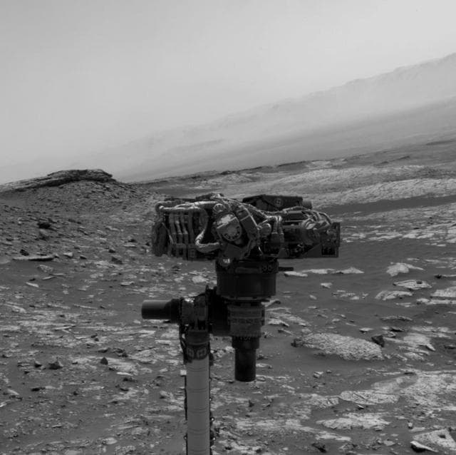 NASA image: Navcam Movie of How Curiosity Takes a Selfie
