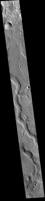 NASA image: Naktong Vallis