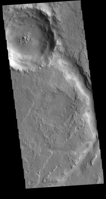 NASA image: Auqakuh Vallis