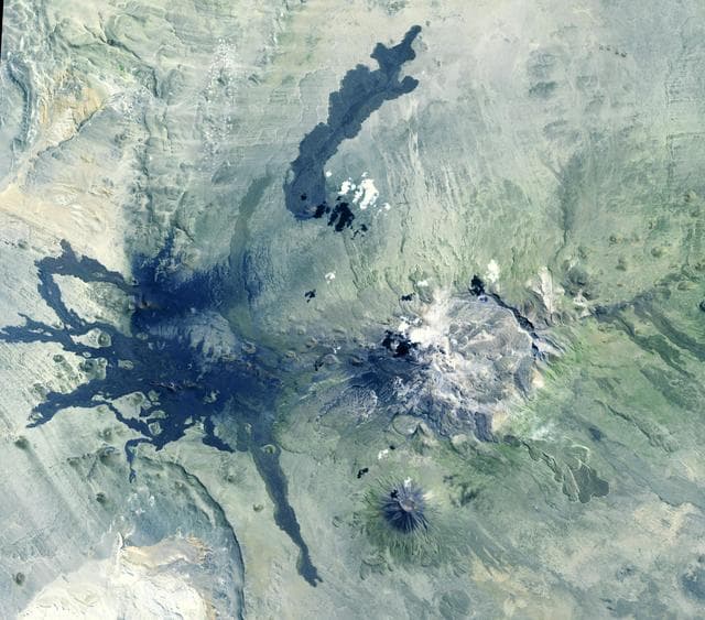 NASA image: Payun Volcanoes, Argentina