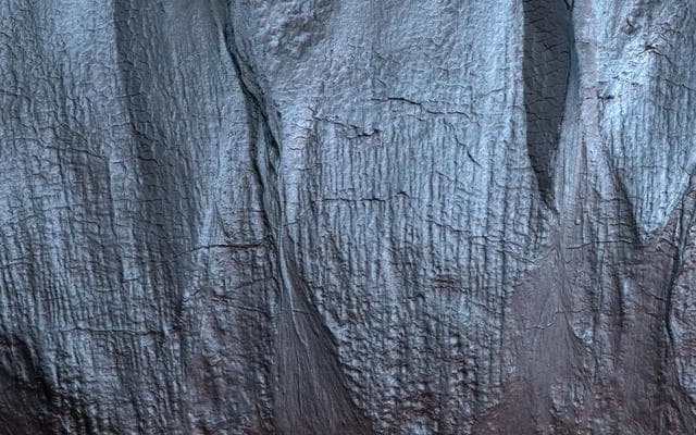 NASA image: Frosted Gullies