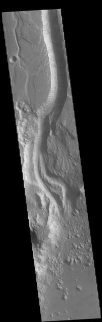 NASA image: Shalbatana Vallis