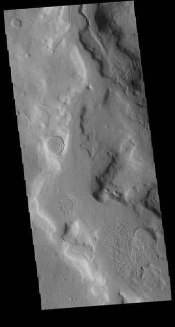 NASA image: Terra Sabaea Channel