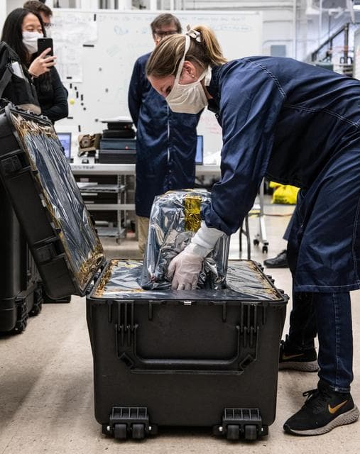 NASA image: Shipping NASA's Coronavirus Ventilator Prototype