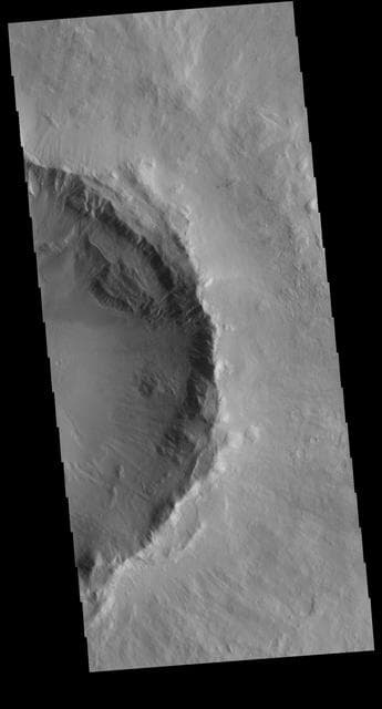 NASA image: Utopia Planitia Crater