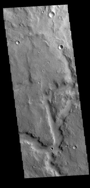 NASA image: Arabia Terra Channel