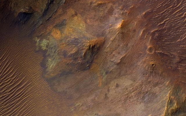 NASA image: Exposing Colorful Deep Bedrock