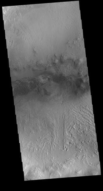 NASA image: Crater Dunes