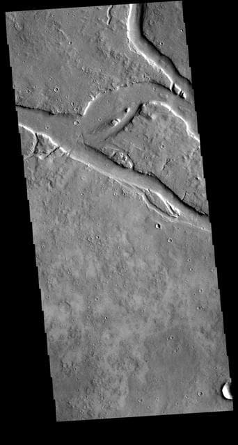NASA image: Granicus Valles