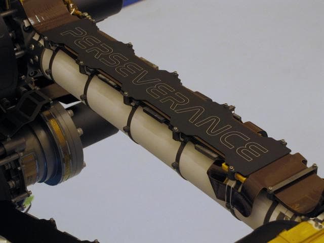 NASA image: Mars Perseverance Nameplate