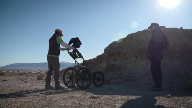 NASA image: Subsurface Radar That Looks Like a Jogging Stroller