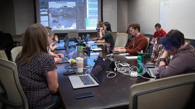NASA image: Scientists Training for Mars Rover Operations