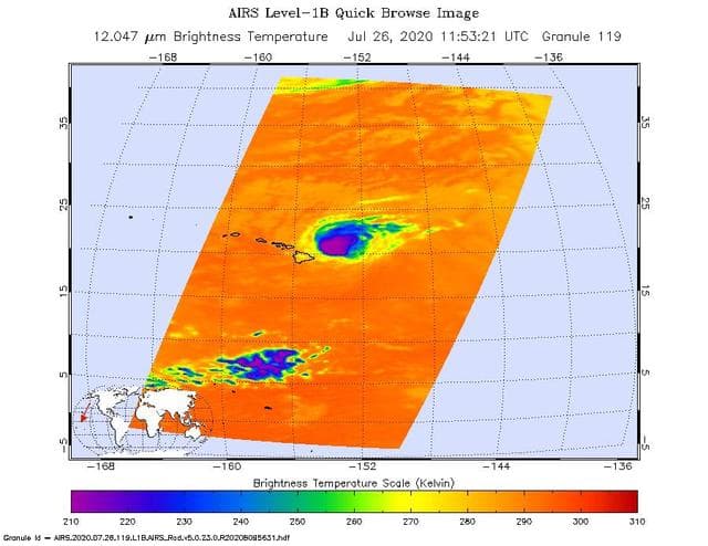 AIRS Captures Hurricane Douglas