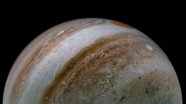 NASA image: Deep Jet Streams in Jupiter's Atmosphere