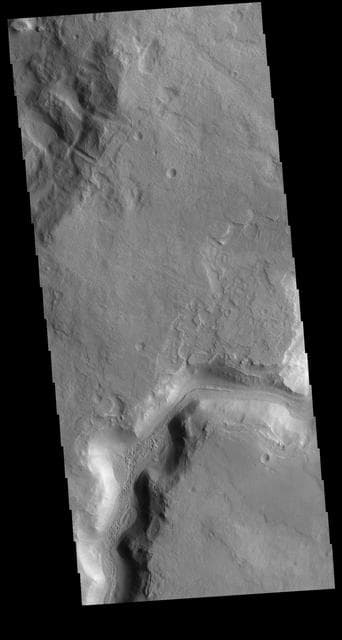 NASA image: Auqakuh Vallis