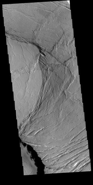 NASA image: Olympus Mons Summit