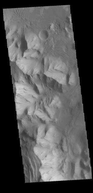 NASA image: Orson Welles Crater Dunes