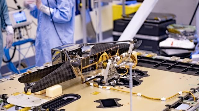 NASA image: Mars Helicopter Aboard Perseverance