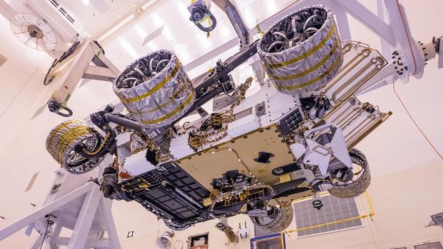 NASA image: Mars Helicopter and Perseverance Rover