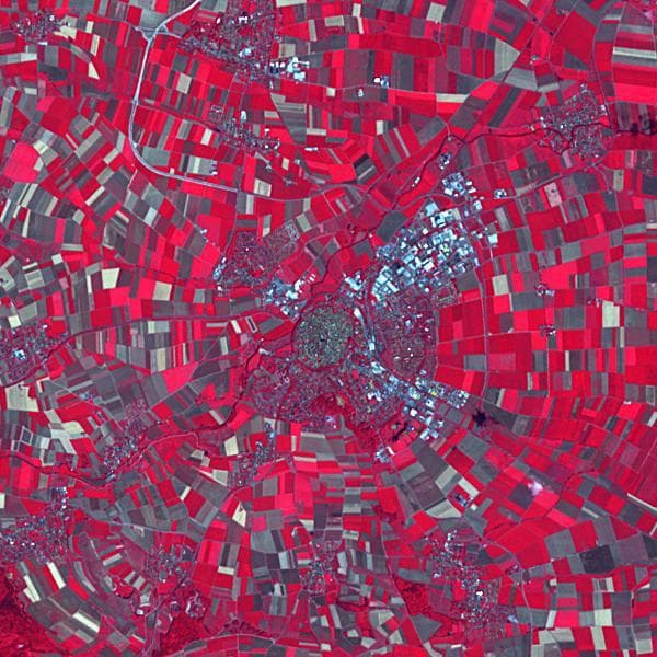 NASA image: Nordlingen, Germany