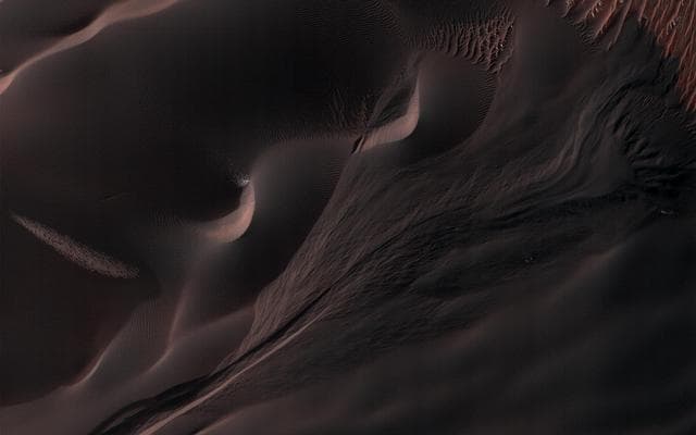 NASA image: An Active Gully in Matara Crater