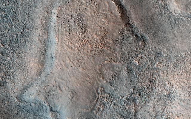 NASA image: Disrupted Sediments in Acidalia Planitia